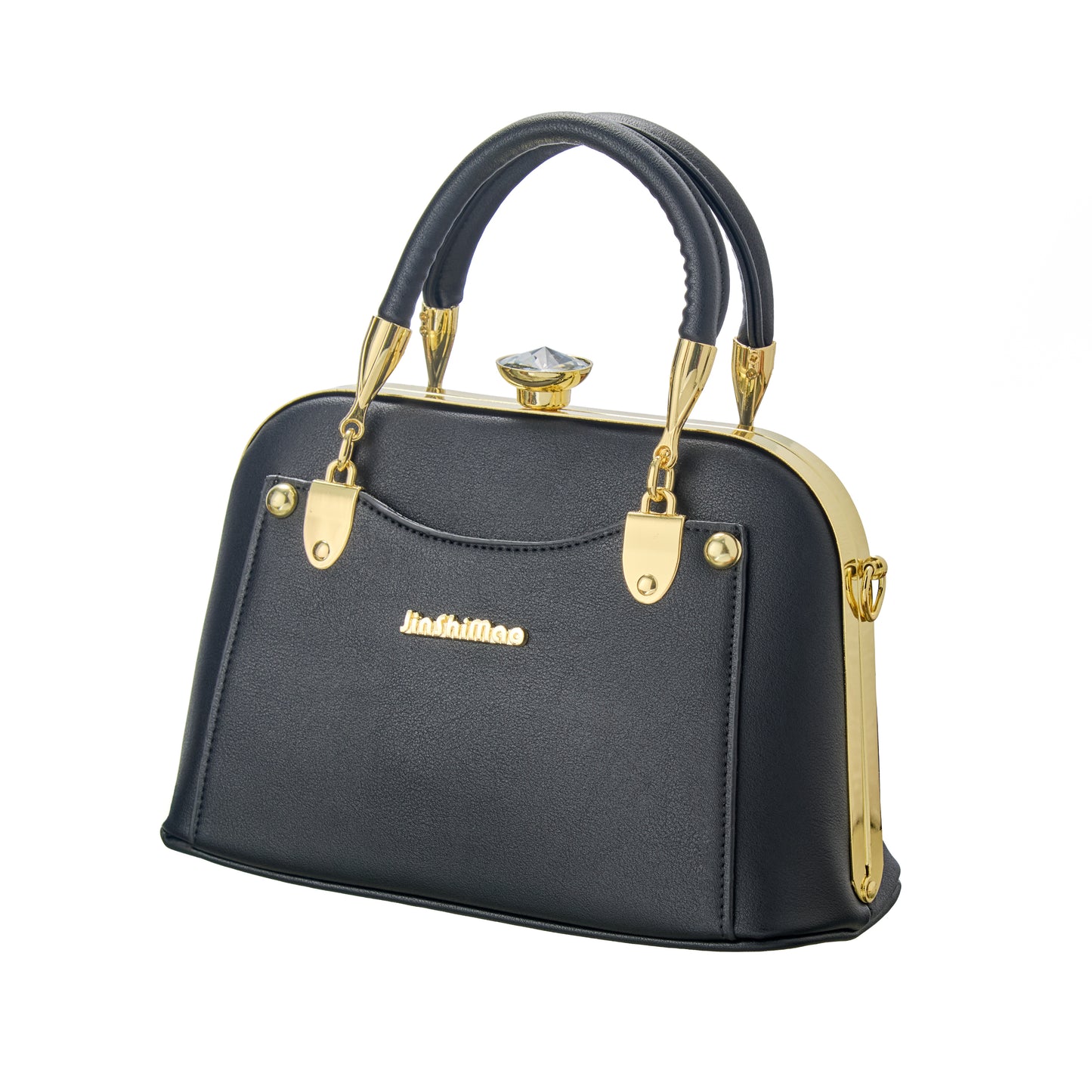 Noir Diamond Frame Bag