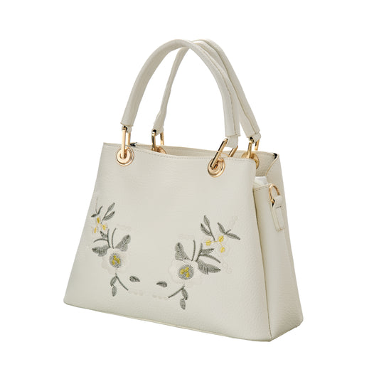 Bloom Ivory Tote