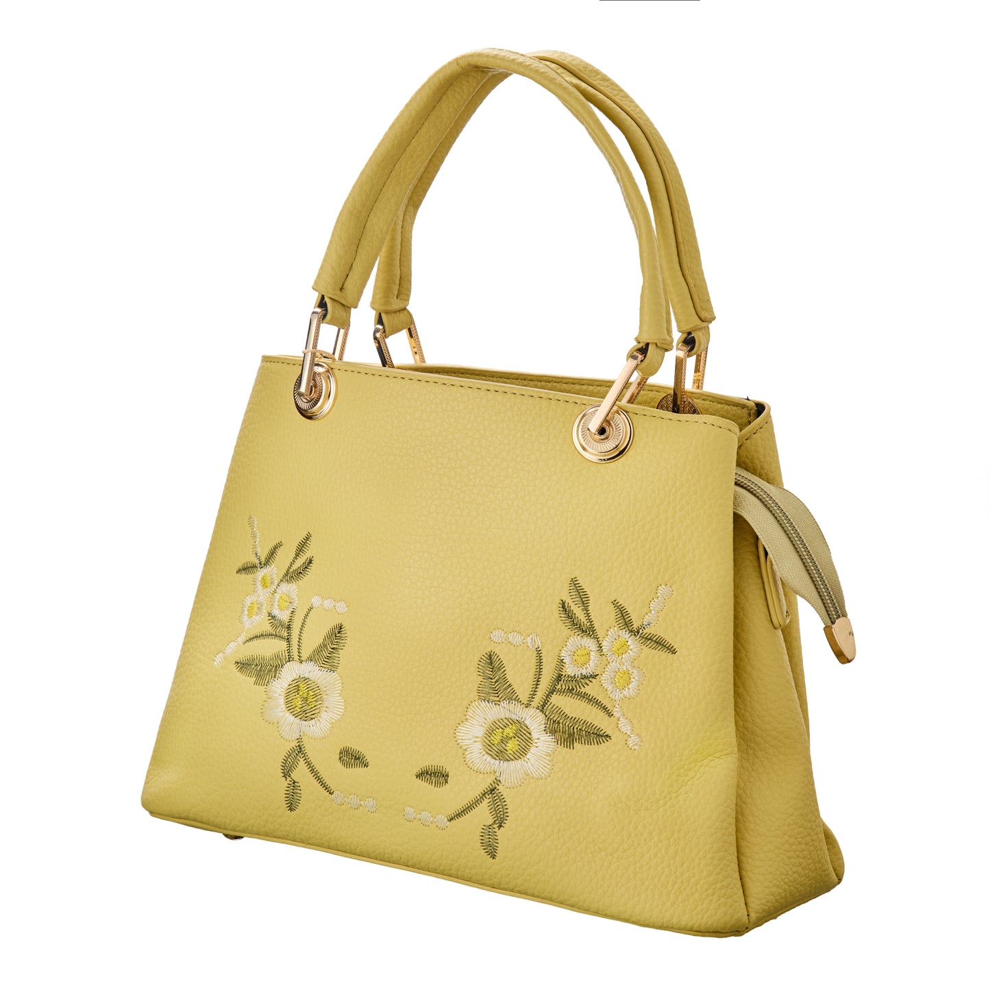 Sunshine Bloom Embroidery Bag