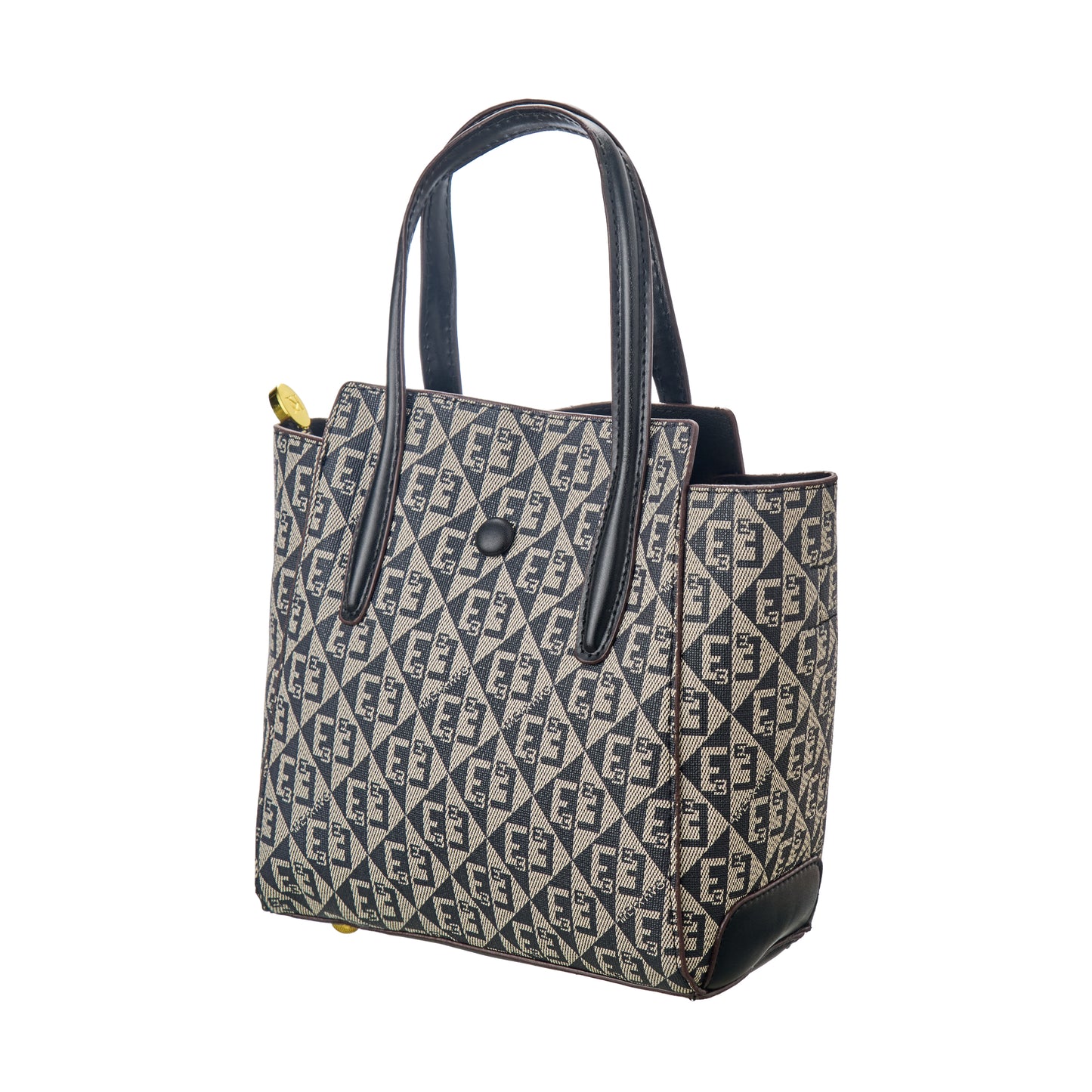 Signature Print Canvas Tote