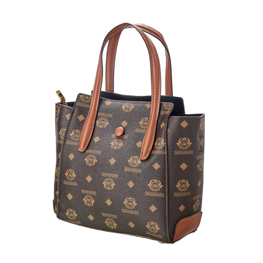 Regal Crest Monogram Bag