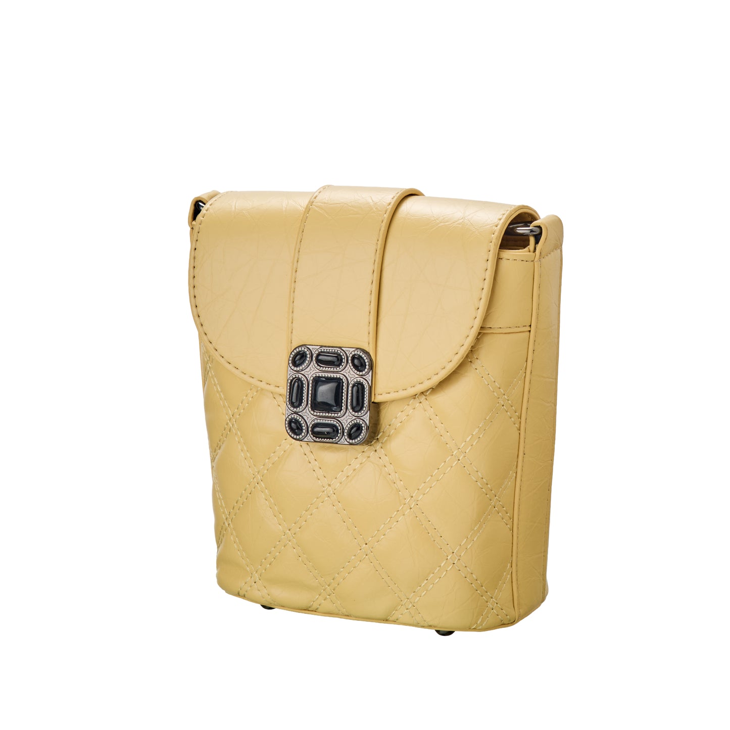 Golden Glow Mini Quilted Bag
