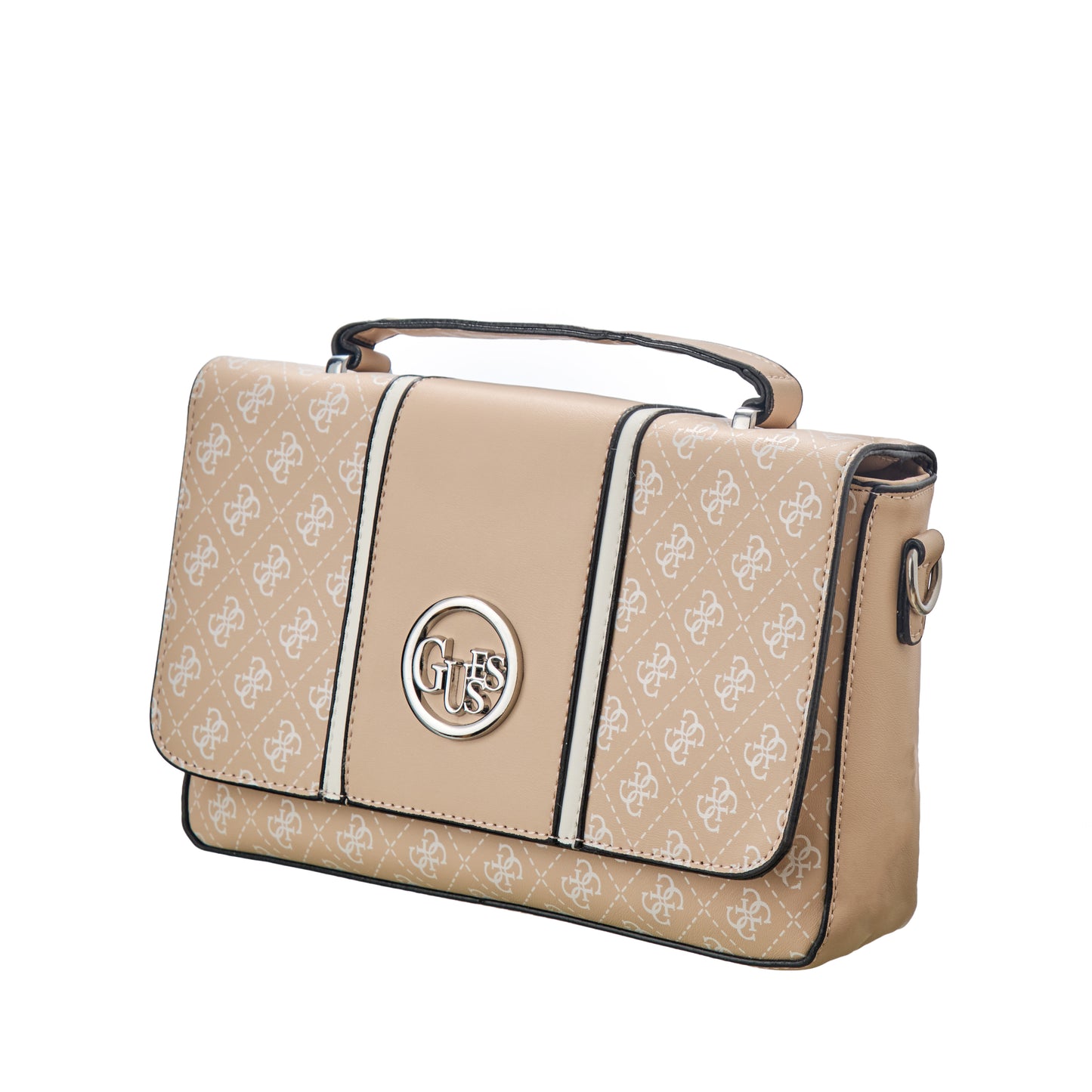 Elegant Taupe Logo Tote