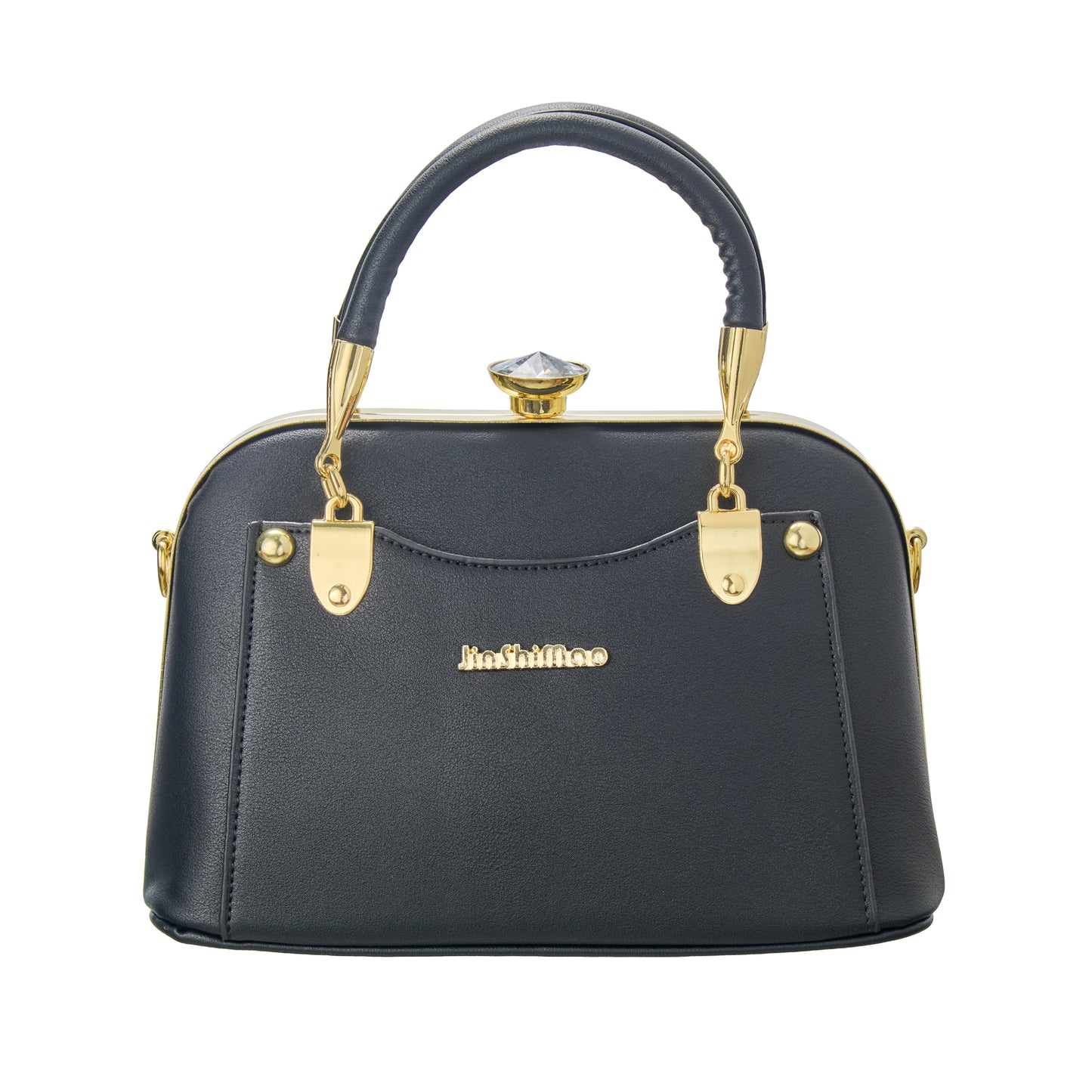 Noir Diamond Frame Bag