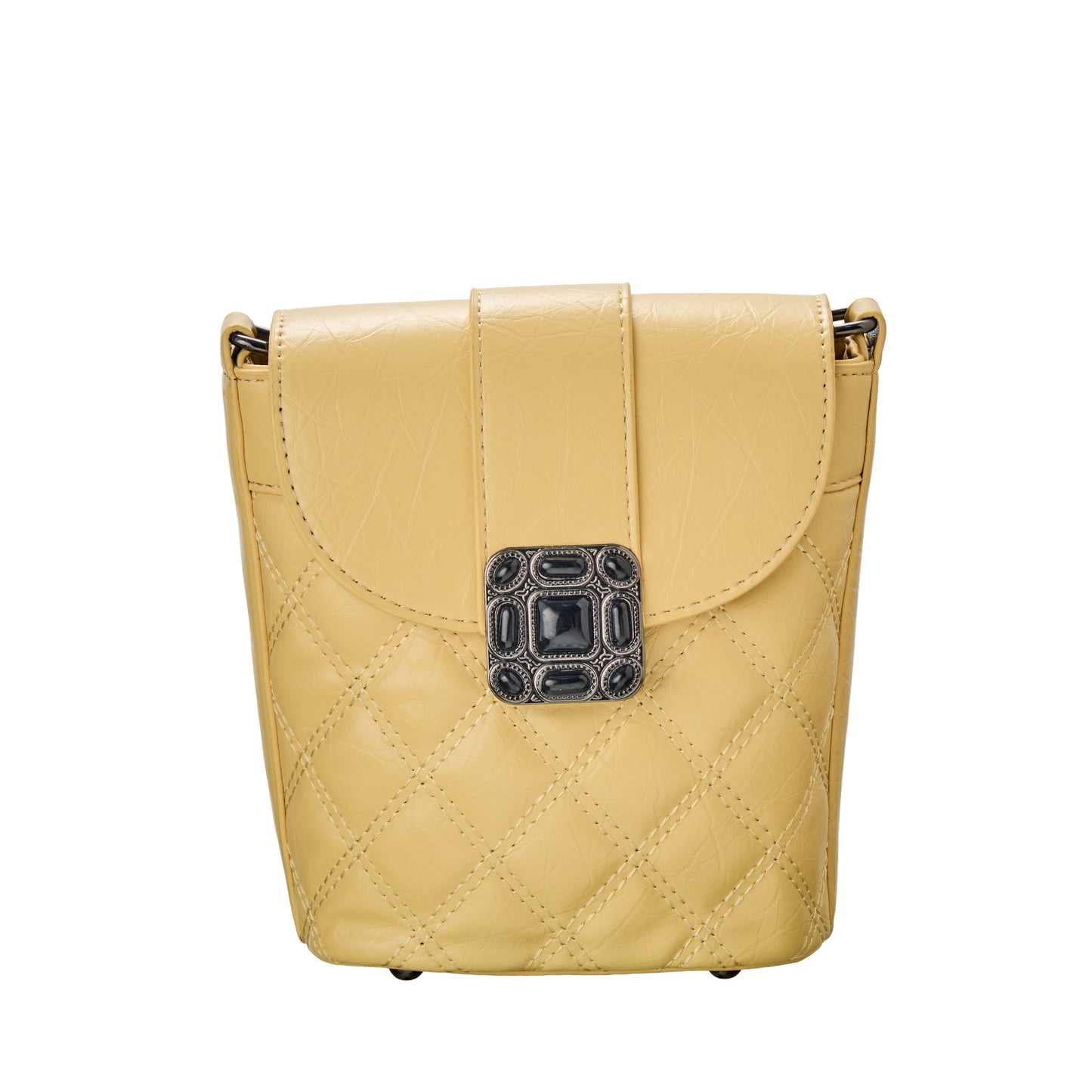 Golden Glow Mini Quilted Bag