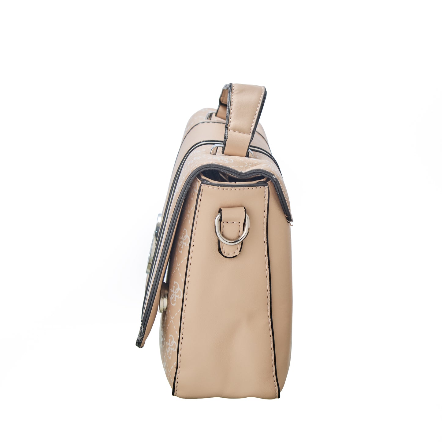 Elegant Taupe Logo Tote