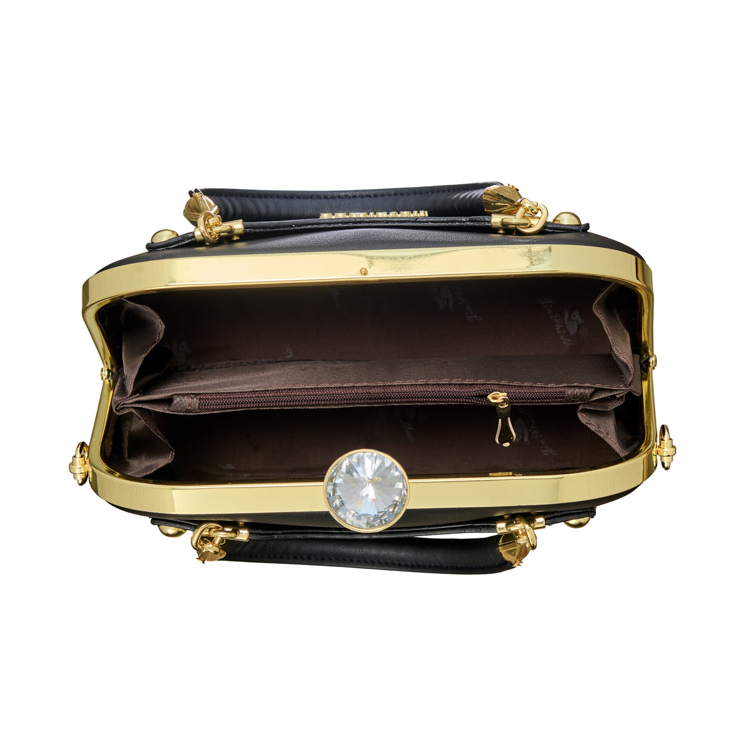 Noir Diamond Frame Bag