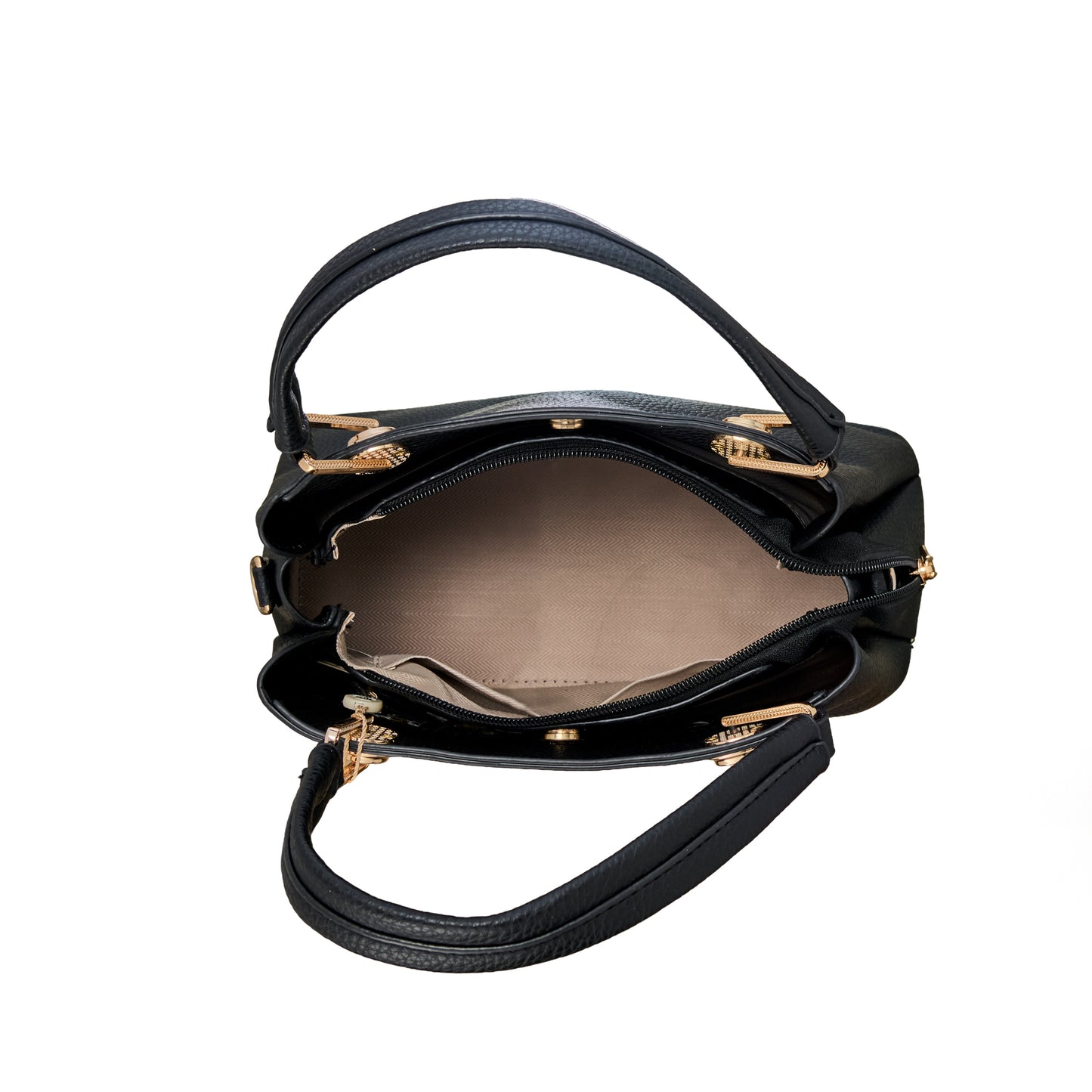 Midnight Garden Embroidered Bag