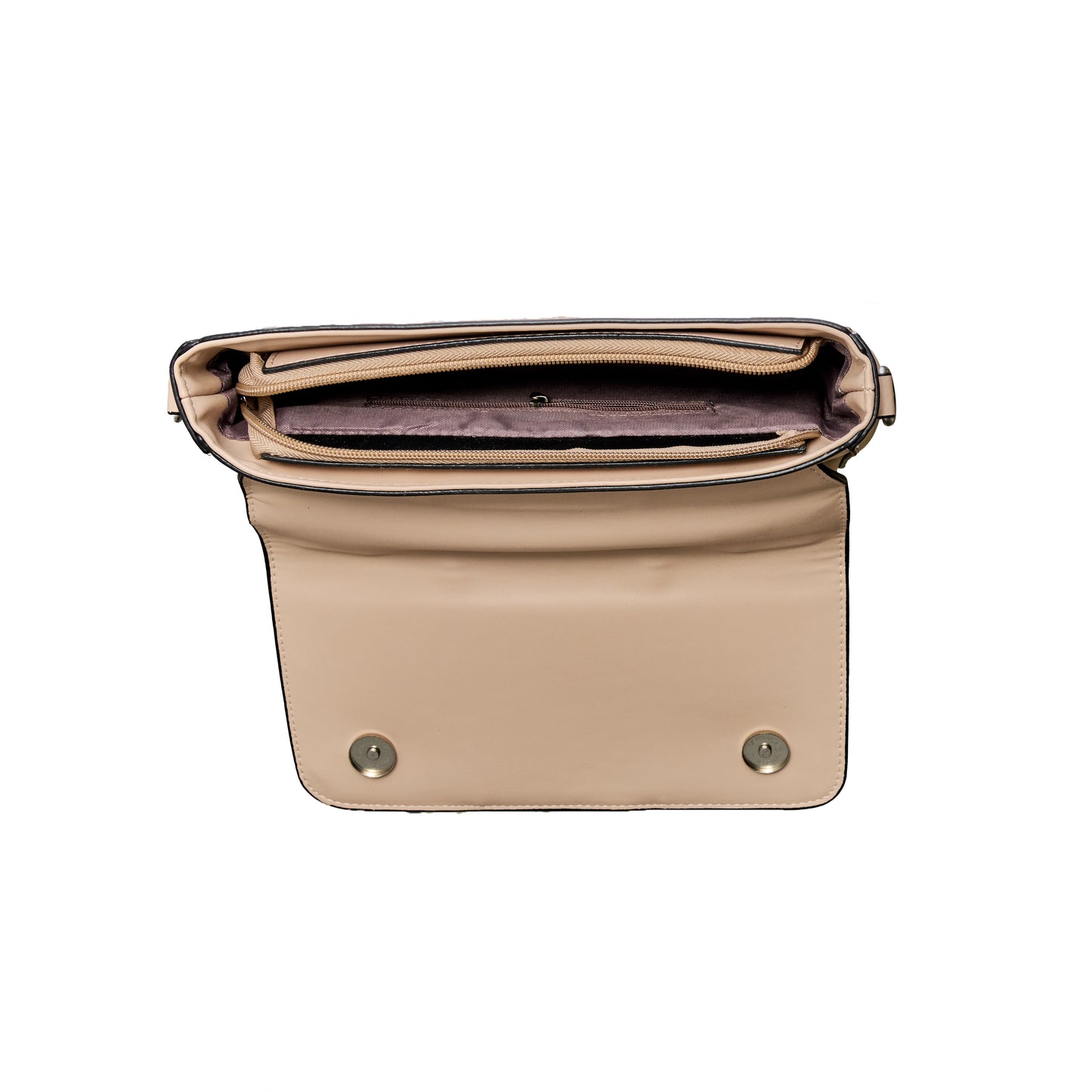 Elegant Taupe Logo Tote